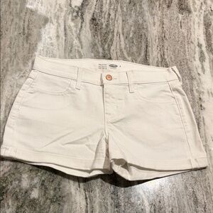 Old Navy White Shorts Size 6